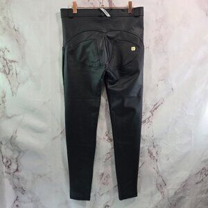 Freddy Pant Womens 8 Medium Black WR UP Booty Lifting Legging Skinny Leather